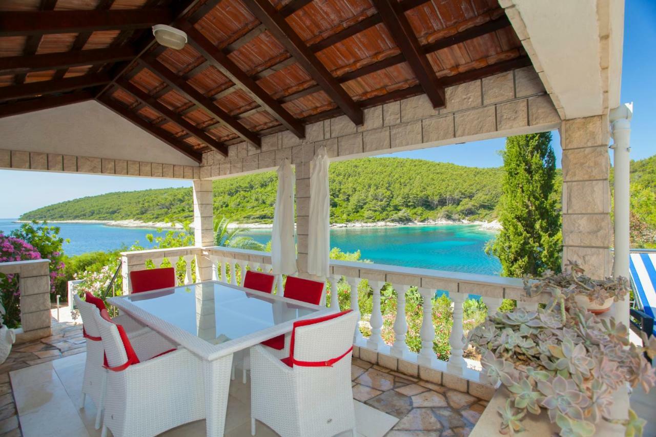 Waterfront Villa With Pool Vela Luka Exterior foto