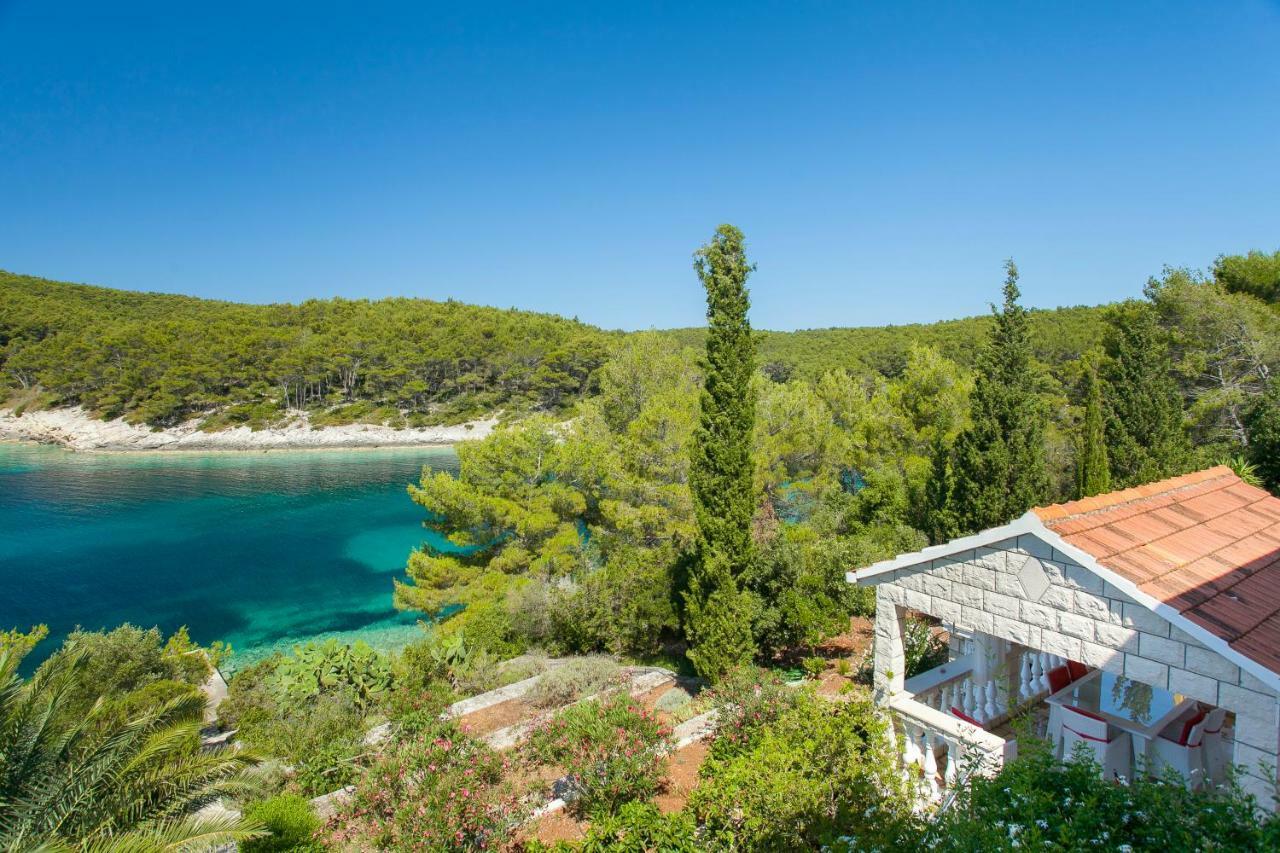 Waterfront Villa With Pool Vela Luka Exterior foto