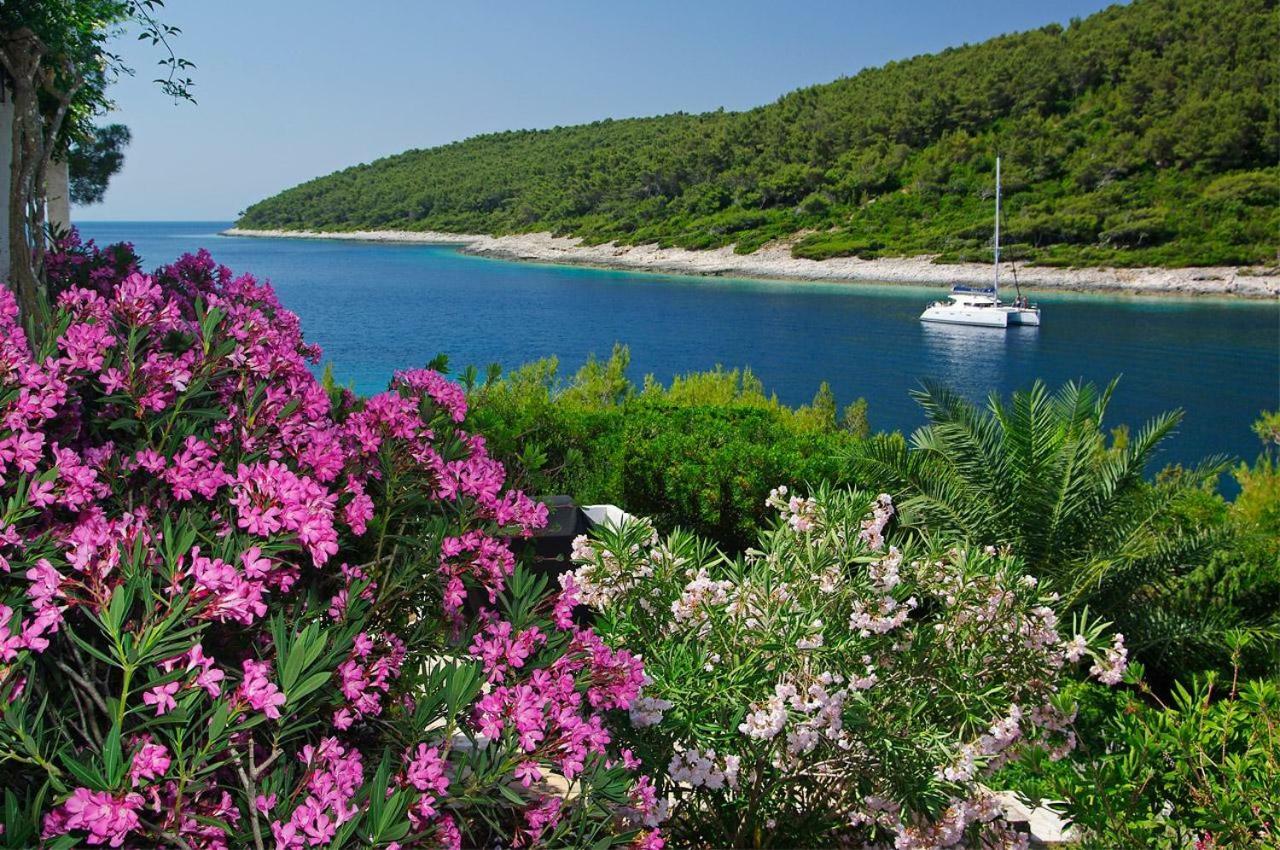 Waterfront Villa With Pool Vela Luka Exterior foto